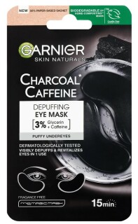 Garnier Skin Naturals szemmaszk aktív szénnel 5 g