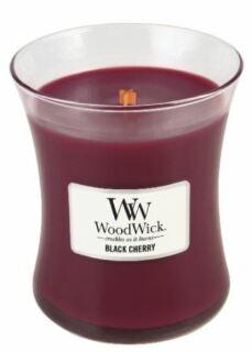 Woodwick Hearthwick Black Cherry illatgyertya 275 g