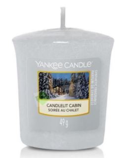 Yankee Candle fogadalmi gyertya Candlelit Cabin 49 g