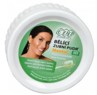Eva Cosmetics fehérítő fogpor Mentolos fehérítő fogpor 30 g