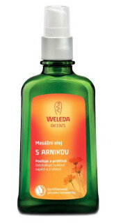 Weleda Massage Oil with Arnica 100ml - pump