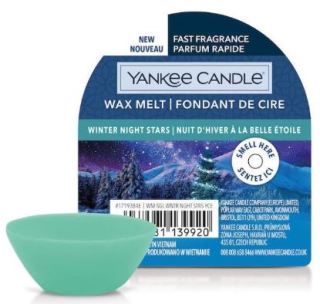 Yankee Candle Winter Night Stars illatos viasz 22 g