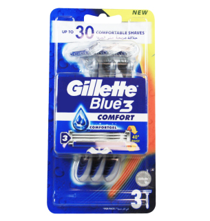 Gillette Blue III gyors borotvák 3db
