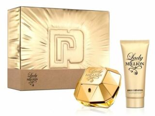 Gift set Paco Rabanne Lady Million 80 ml EDP + 100 ml body lotion