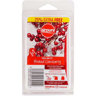Airpure Wax Melts Frosted Cranberry viasz aromalámpához 86 g