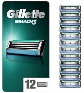 Gillette Mach3 csere borotvafejek 12 db