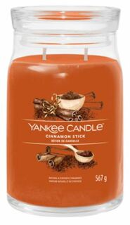 Yankee Candle Signature Cinnamon Stick Scented Candle With 2 Wicks 567g