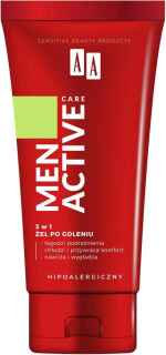 AA Men Active Care 3 az 1-ben borotválkozás utáni gél 100 ml
