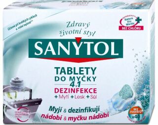 Sanytol Dishwasher Tablets 4in1 40 pcs
