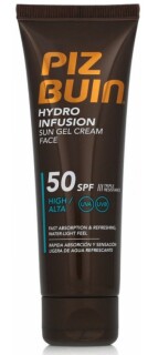 Piz Buin Hydro Infusion SPF50 napvédő krém arcra 50 ml
