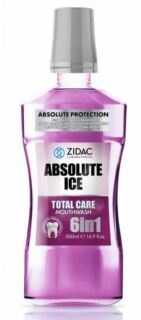 Zidac Absolute Ice Total Care Mouthwash 500 ml