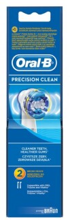 Oral B Precision Clean cserefejek elektromos fogkeféhez 2 db-os csomagban