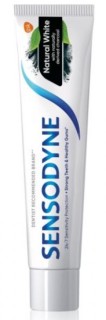 Sensodyne Natural White with Charcoal fogkrém 75 ml