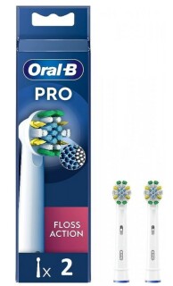 Oral B Floss Action elektromos fogkefe pótalkatrészek 2 db-os csomagban