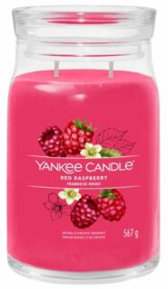 Yankee Candle Signature Red Raspberry Scented Candle With 2 Wicks 567 g