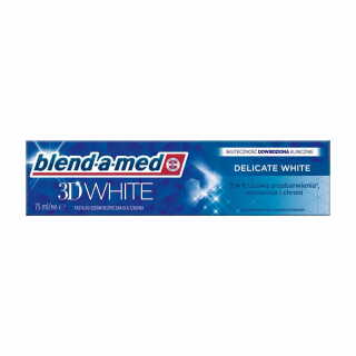 Blend-A-Med 3D White Delicate White fogkrém 75 ml