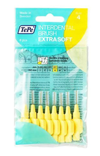 TePe fogközi kefék Extra Soft 0,7mm sárga 8ks