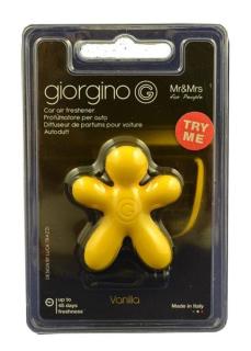 Mr & Mrs Fragrance Giorgino Vanilla (Yellow) illat autóba