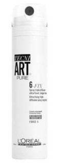 L’Oréal Professionnel Tecni.Art 6-Fix hajfixáló spray extra erős rögzítéssel 250 ml