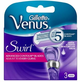 Gillette Venus Swirl cserélhető borotvafej nőknek 3 db