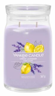 Yankee Candle Signature Lemon Lavender Scented Candle With 2 Wicks 567 g