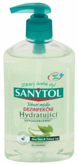 Sanytol Disinfectant Moisturizing Soap Aloe Vera & Green Tea 250 ml