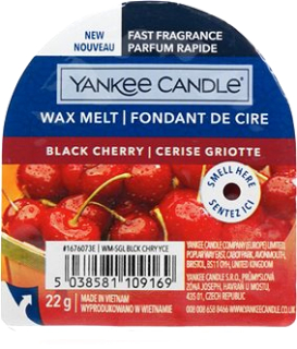 Yankee Candle Black Cherry illatos viasz 22 g