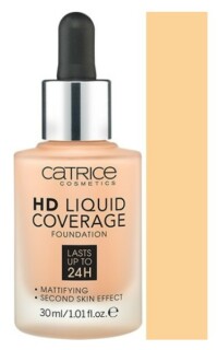 Catrice HD Liquid Coverage Foundation make-up 24 H 030 Sand Beige 30 ml
