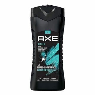 Axe XL Apollo zsálya és cédrusfa 3in1 Test Arc Haj férfiaknak 400 ml