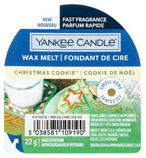Yankee Candle Christmas Cookie illatos viasz 22 g