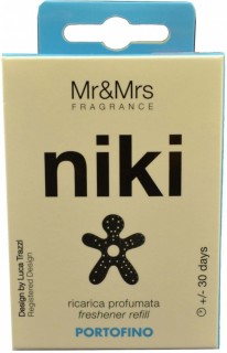 Mr & Mrs Fragrance Niki Portofino - illat autóba utántöltő