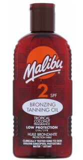 Malibu Bronzing barnító olaj SPF2 200 ml