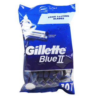 Gillette Blue II kész borotvák 10 db