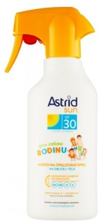 Astrid Sun Family SPF30 Napvédő krém az egész családnak 270 ml