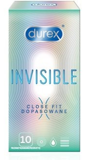 Durex Invisible Close Fit extra vékony óvszer