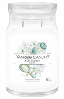 Yankee Candle Signature Baby Powder Scented Candle With 2 Wicks 567 g