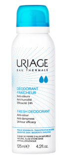Uriage Hygiene frissítő dezodor spray 125 ml