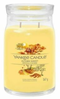 Yankee Candle Signature Autumn Sunset Scented Candle With 2 Wicks 567 g
