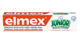 Elmex Kids Junior aminfluoridos gyermek fogkrém 6-12 éves korig 75 ml