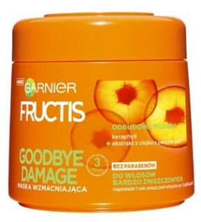 Garnier New Fructis Goodbye Damage maszk nagyon sérült hajra 300 ml