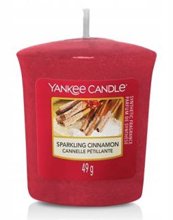 Yankee Candle fogadalmi gyertya Sparkling Cinnamon 49 g