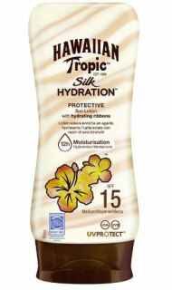 Hawaiian Tropic Silk SPF15 hidratáló fényvédő krém 180 ml