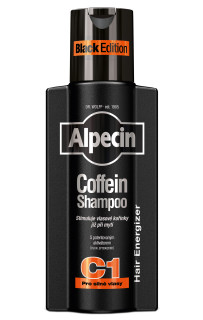 Alpecin Caffeine Shampoo C1 Black Edition hajnövekedést serkentő sampon 250 ml