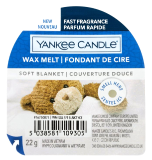 Yankee Candle Soft Blanket illatos viasz 22 g