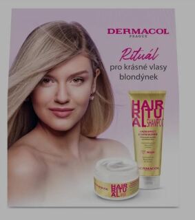 DERMACOL Hair Ritual Blonde Set 450 ml
