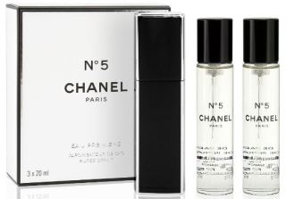 Chanel No.5 Eau Premiere Women Eau de Parfum (1x refillable + 2x refill) 3x 20 ml