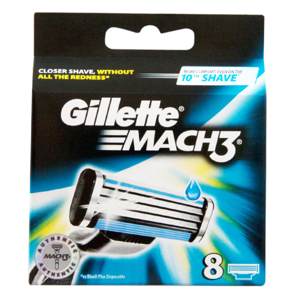 Gillette Mach3 cserefejek 8 db