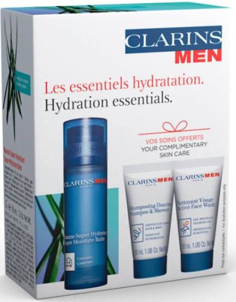 Clarins ClarinsMen Hydration Essentials Set - Ajándékcsomag