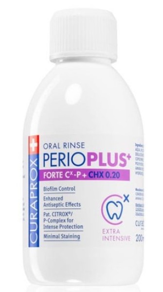 Curaprox Perio PLUS+ CHX 0,20% szájvíz 200 ml