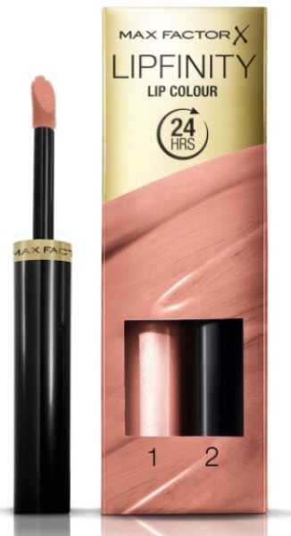 Max Factor SET Lipfinity Lip Colour 006 Always Delicate hosszú élettartamú rúzs 2,3 ml és ajakbalzsam 1,9 g